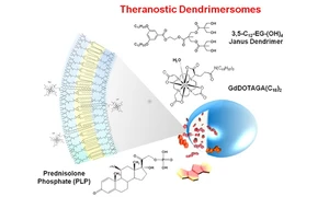Theranostic dendrimersomes